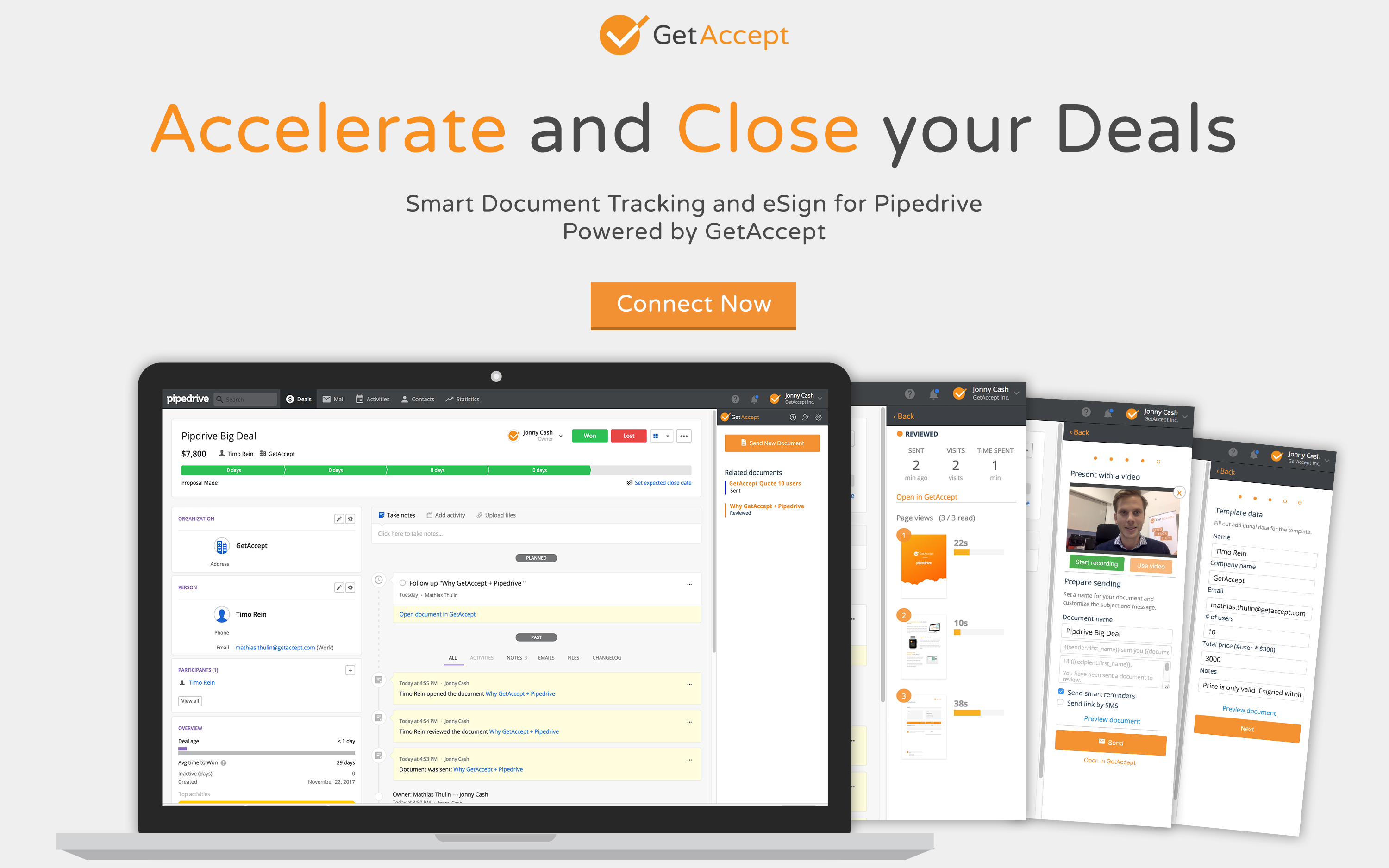 Digital Sales Rooms & eSignatures by GetAccept App Digital Sales